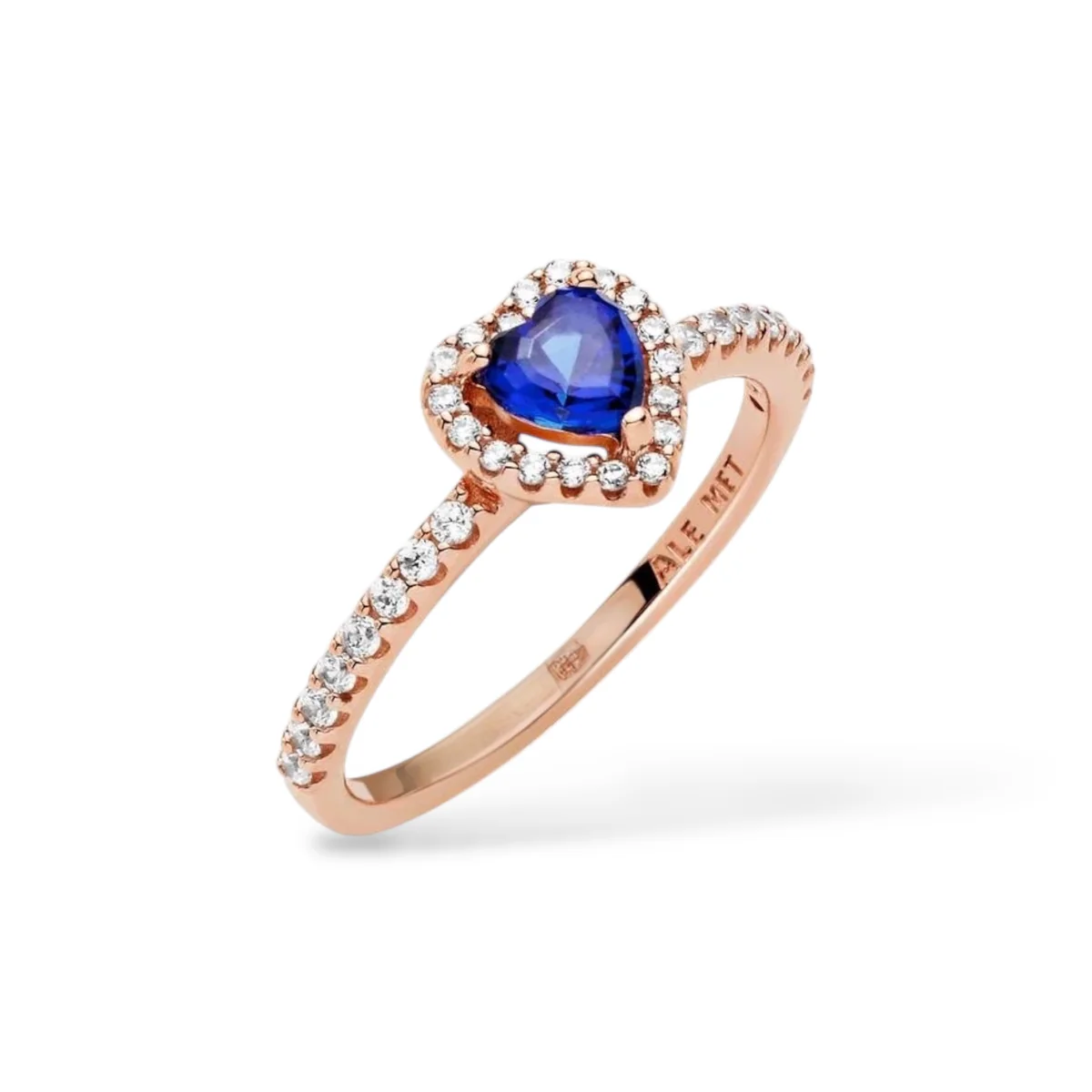 Cœur Bleu Or Rose — vue 2